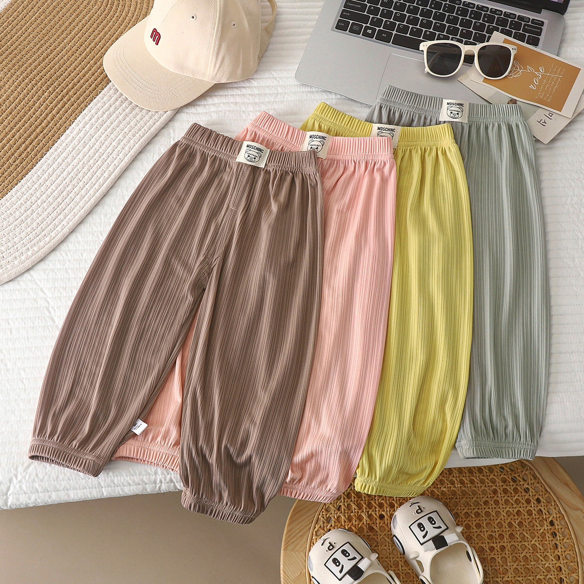 Children's mosquito repellent pants - Summer new style - Baby lightweight pants - Boys' long pants - Korean style - Girls' breathable pants - Children's clothing