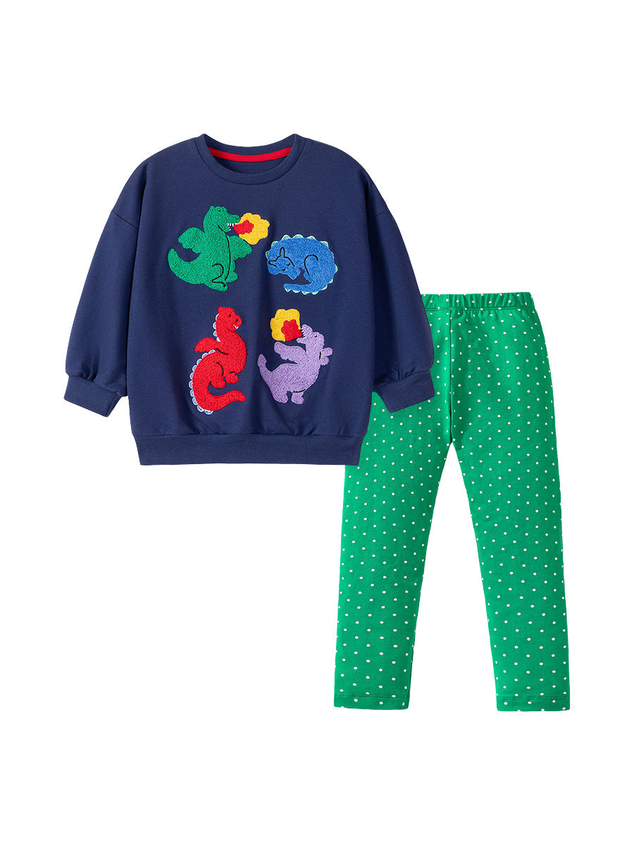 Autumn European-style girls' outfit