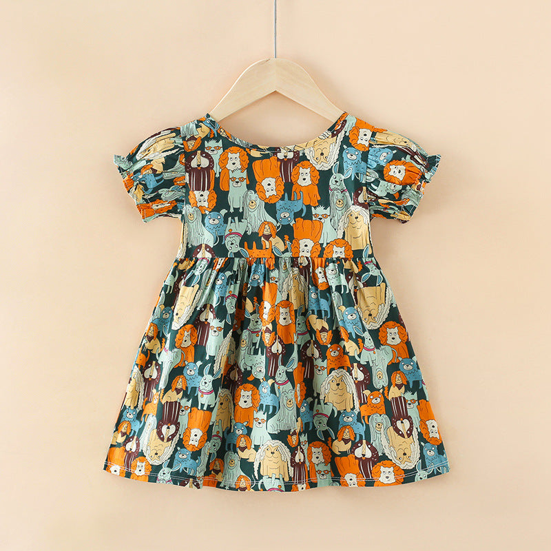 Jeon Han version of girls' children's dress for summer