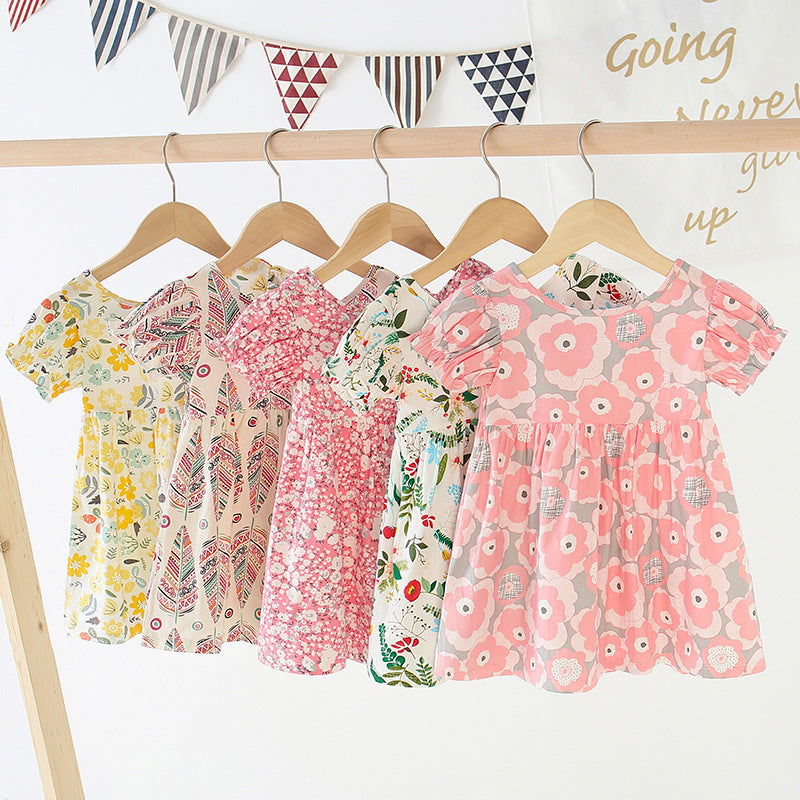 Jeon Han version of girls' children's dress for summer